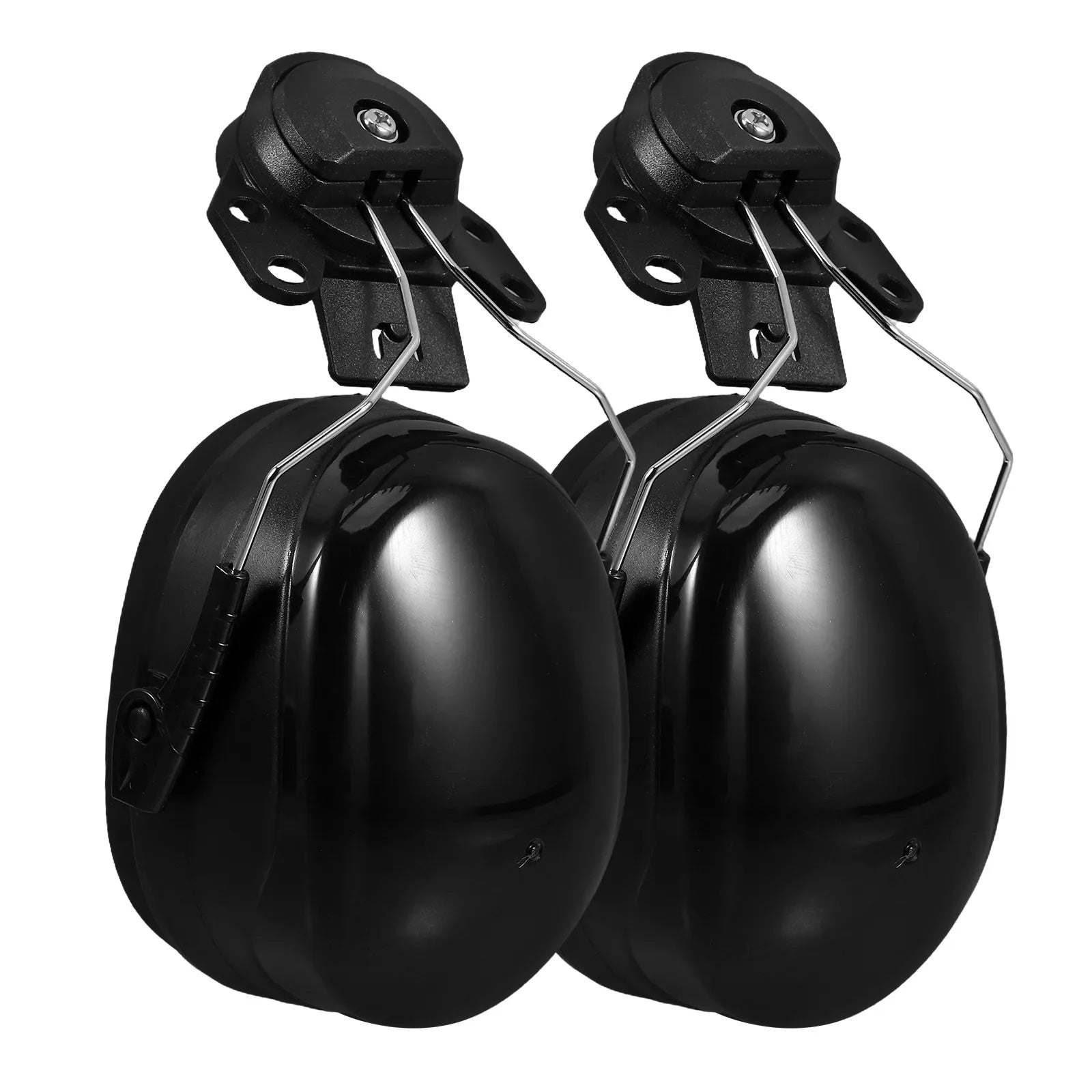 Hard Hat Ear Muffs for Noise Reduction Hearing Protection in Construction Industrial Environments Comfortable Lightweight ABS