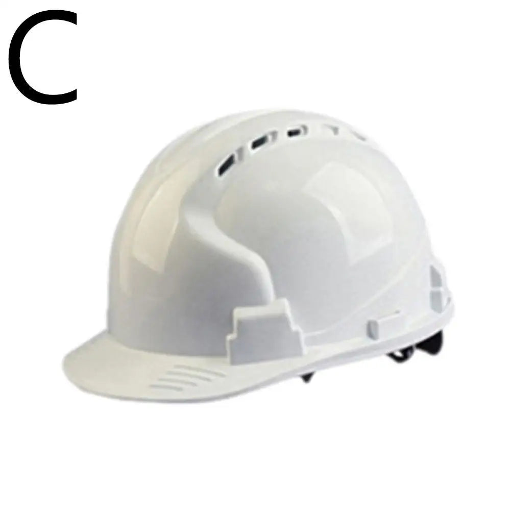 Construction Safety Helmet Hard Hat ABS Thicken Anti Strong Rolling Adjustable High-end Industrial Climbing Solid Color Helmet