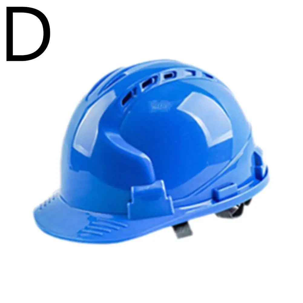 Construction Safety Helmet Hard Hat ABS Thicken Anti Strong Rolling Adjustable High-end Industrial Climbing Solid Color Helmet
