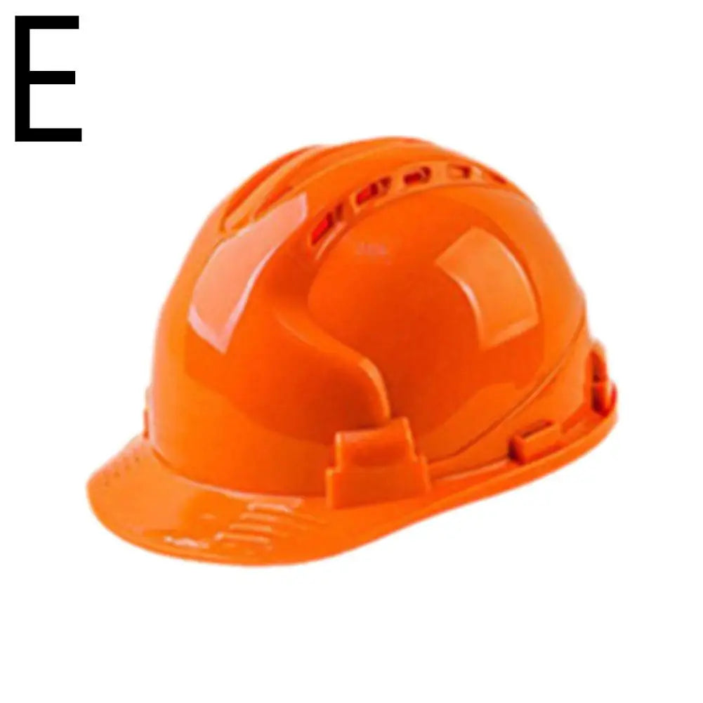 Construction Safety Helmet Hard Hat ABS Thicken Anti Strong Rolling Adjustable High-end Industrial Climbing Solid Color Helmet