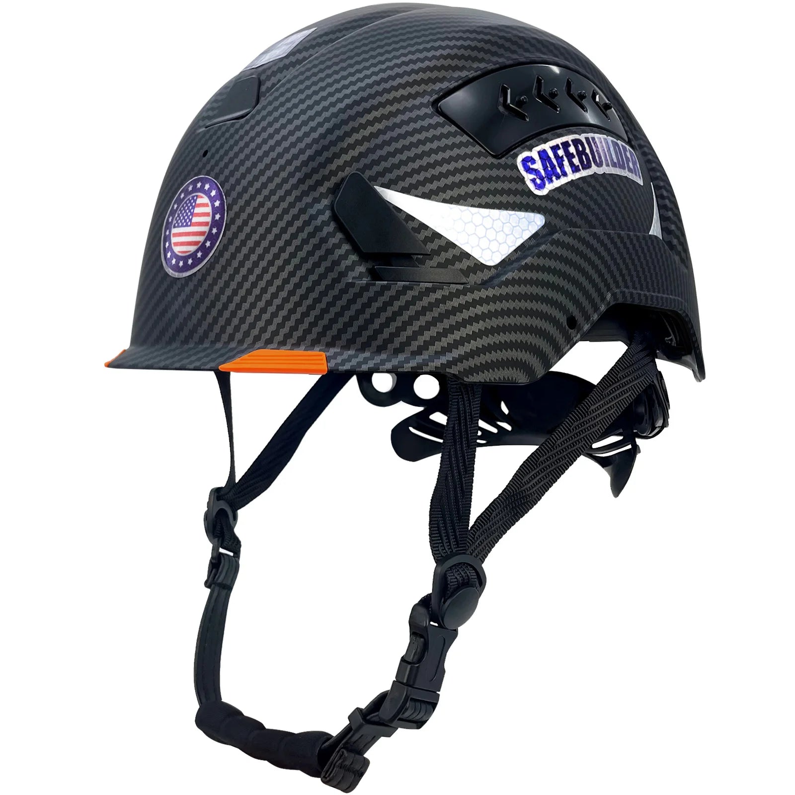 ABS Safety Helmet Hard Hats Industrial Work Hard Hats Adjustable Vents Head Protection Construction Hardhats ANSI